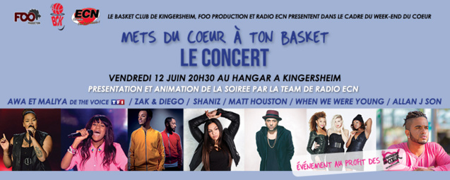 "Mets Du Coeur A Ton Basket" avec Radio ECN "Mets Du Coeur A Ton Basket" avec Radio ECN