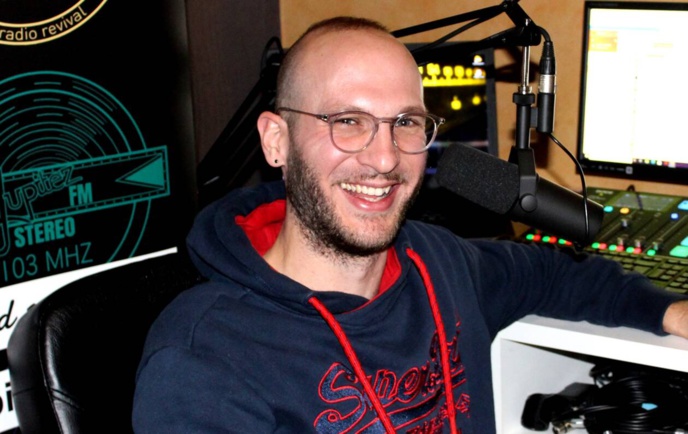 Florian Lebel est le président de Jupiter FM