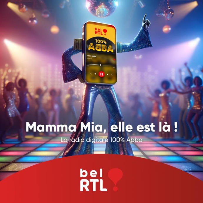 Bel RTL lance une nouvelle radio digitale 100% ABBA 