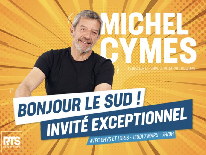Michel Cymes dans la matinale de RTS Michel Cymes dans la matinale de RTS