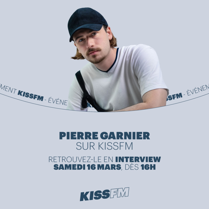Kiss FM reçoit Pierre Garnier, le gagnant de la Star Academy