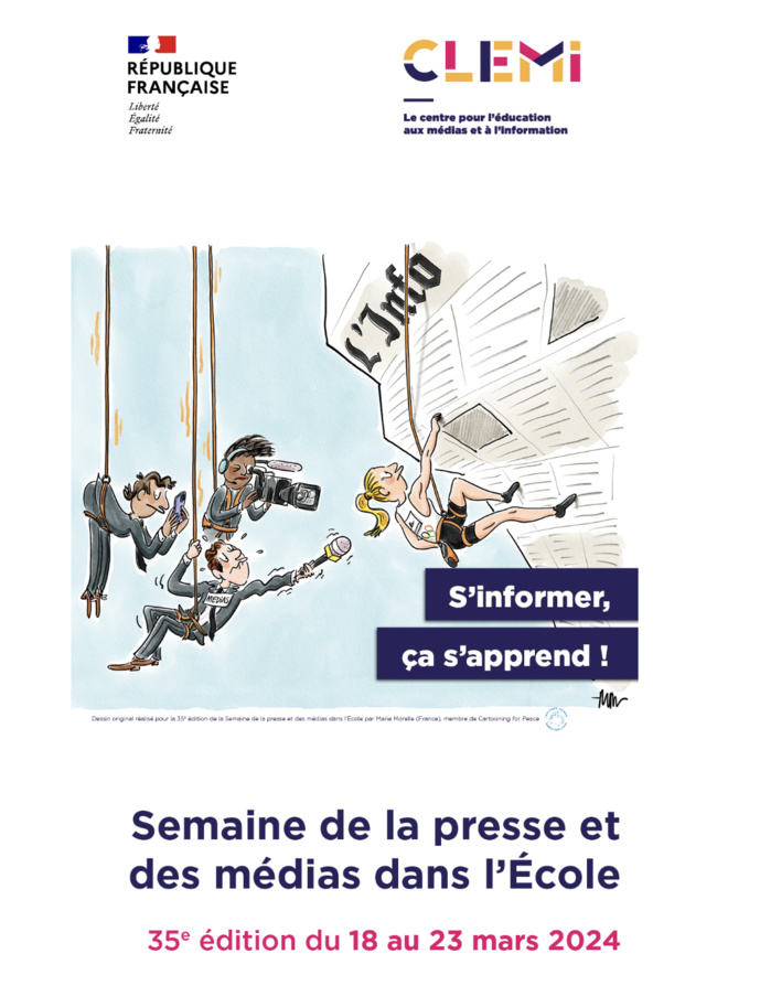 Radio France aux côtés du CLEMI pour la 35e Semaine de la presse Radio France aux côtés du CLEMI pour la 35e Semaine de la presse