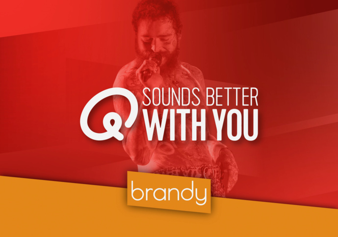 Qmusic : une nouvelle collaboration avec Brandy 