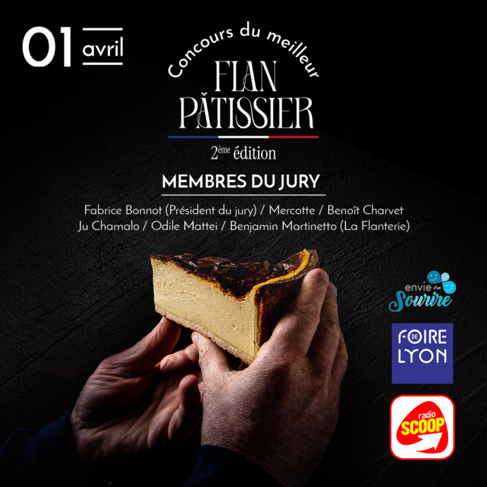 Radio Scoop partenaire du concours du meilleur flan pâtissier Radio Scoop partenaire du concours du meilleur flan pâtissier