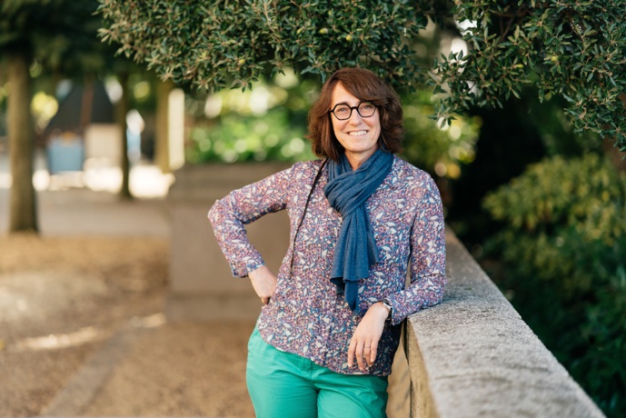 Sofie Martin, directrice de France Bleu Armorique depuis mai 2022. © Oxana Photography.