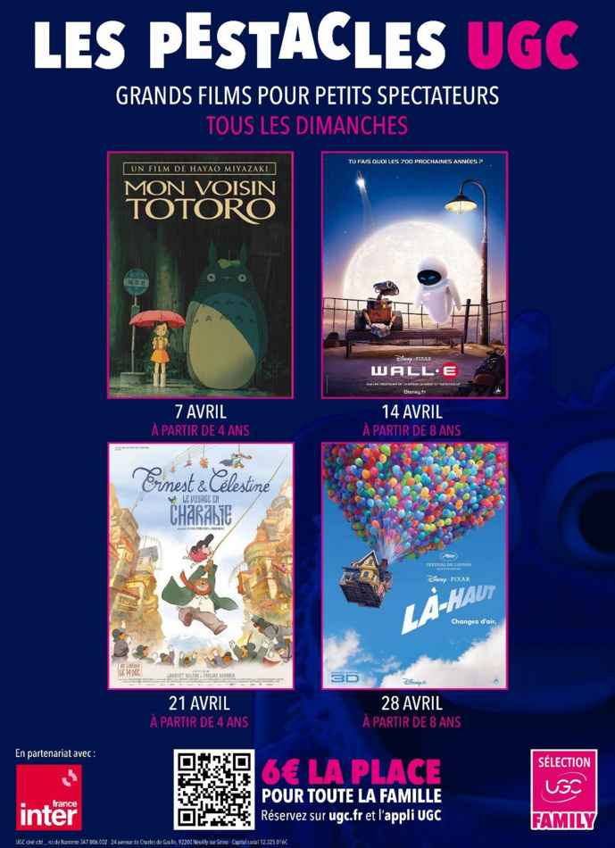 "Les Pestacles UGC" en partenariat avec France Inter "Les Pestacles UGC" en partenariat avec France Inter