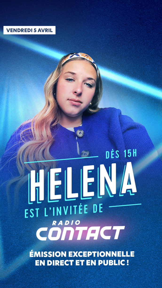 Radio Contact : une émission avec la chanteuse Helena