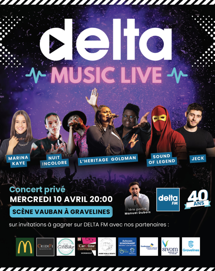 Ce 9 avril, Delta FM aura 40 ans Ce 9 avril, Delta FM aura 40 ans