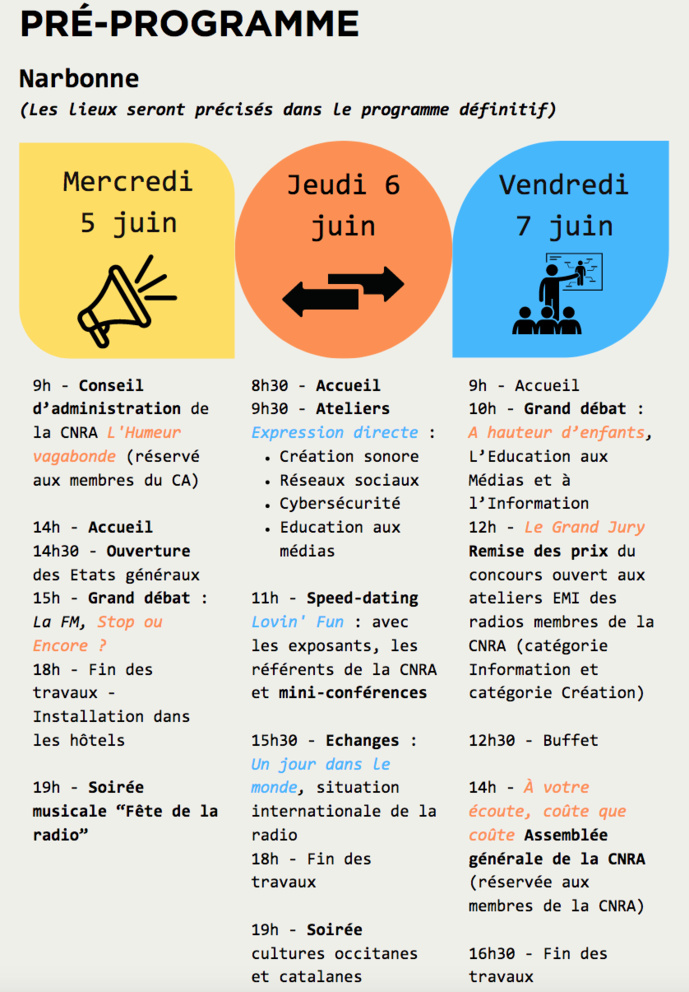 La CNRA prépare ses États généraux des radios associatives La CNRA prépare ses États généraux des radios associatives