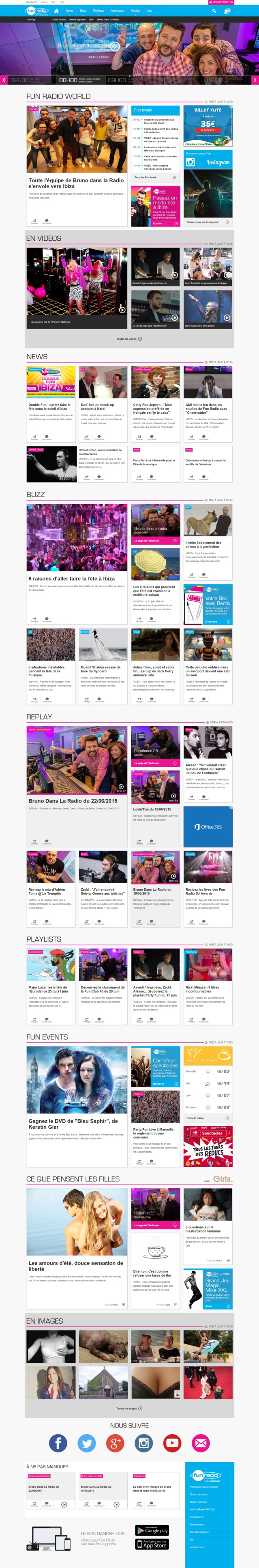 Fun Radio lance son distributeur de bonne humeur Fun Radio lance son distributeur de bonne humeur