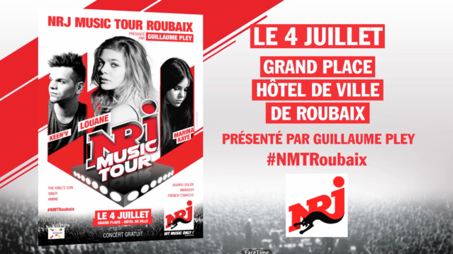 NRJ Music Tour à Roubaix NRJ Music Tour à Roubaix