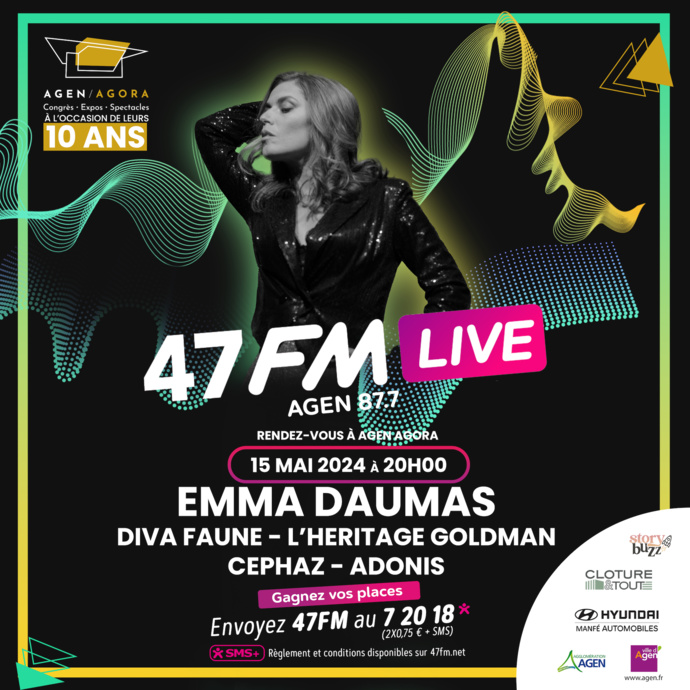 Un "47FM Live" avec 47FM à Agen