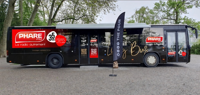 Paris 2024 : Phare FM mobilise son "Living Bus Phare FM" Paris 2024 : Phare FM mobilise son "Living Bus Phare FM"