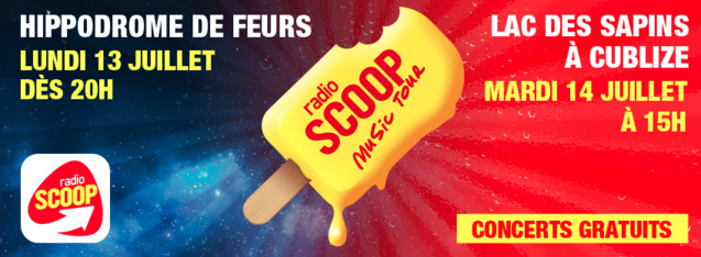 40 000 spectateurs attendus au Scoop Music Tour 40 000 spectateurs attendus au Scoop Music Tour