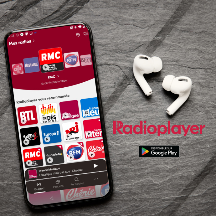 L'application Radioplayer France intègre le pass Culture L'application Radioplayer France intègre le pass Culture
