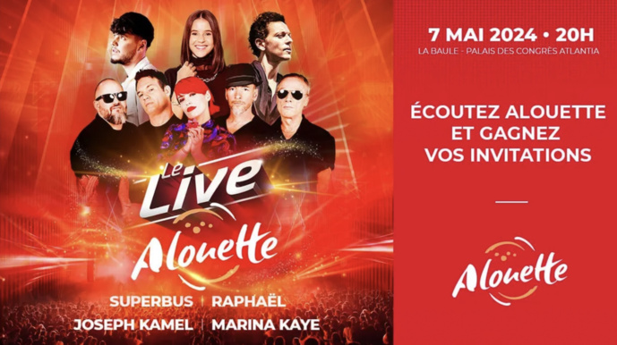 Alouette : un "Alouette Live" à La Baule Alouette : un "Alouette Live" à La Baule