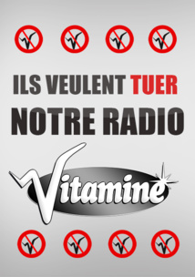 Les salariés de Radio Vitamine en grève