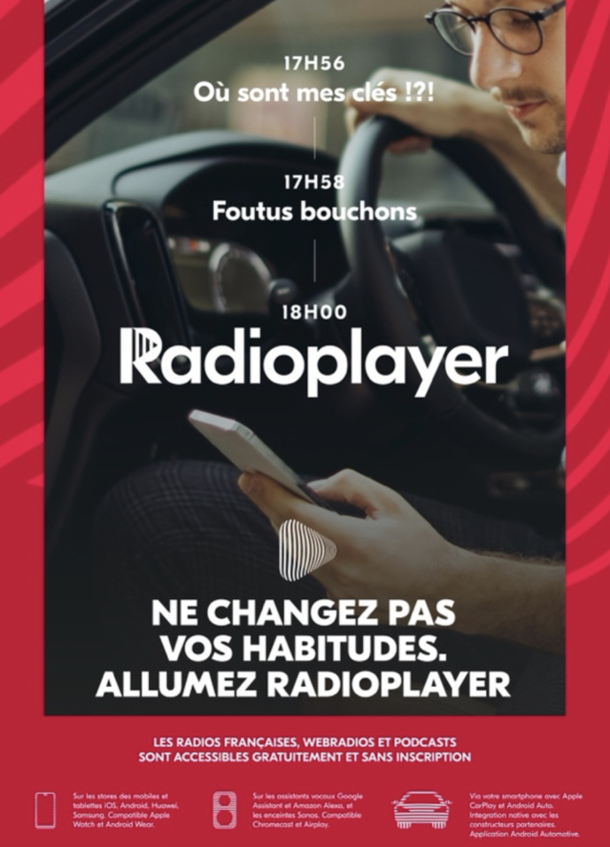 Radioplayer France lance une nouvelle campagne Radioplayer France lance une nouvelle campagne