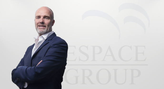 Christophe Mahé est le président d'Espace Group à Lyon.