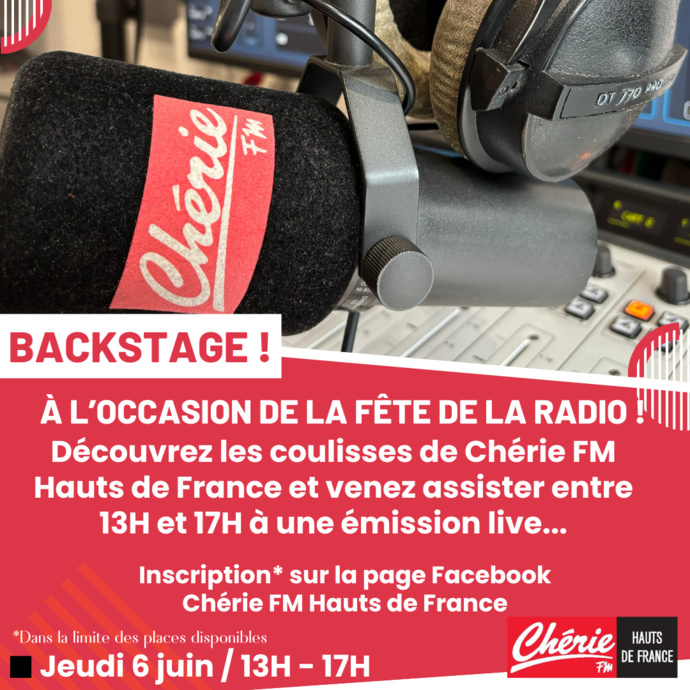 Chérie FM Hauts-de-France ouvre ses portes aux auditeurs Chérie FM Hauts-de-France ouvre ses portes aux auditeurs