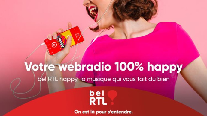 "Bel RTL Happy" : la webradio qui veut faire du bien "Bel RTL Happy" : la webradio qui veut faire du bien