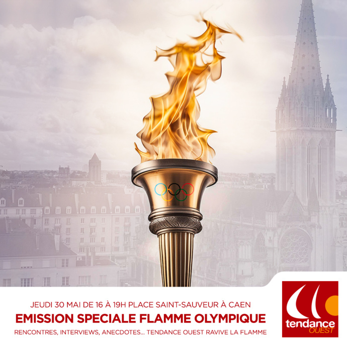 Tendance Ouest accompagne la Flamme olympique à Caen Tendance Ouest accompagne la Flamme olympique à Caen