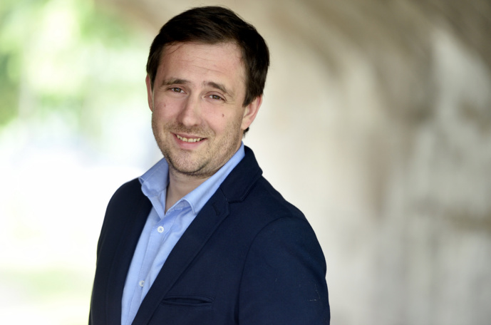 Erwann Gaucher, directeur de la stratégie éditoriale de la plateforme Radio France. © Christophe Abramowitz.