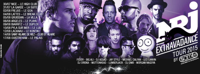 NRJ rythme l'été avec la tournée NRJ Extravadance NRJ rythme l'été avec la tournée NRJ Extravadance