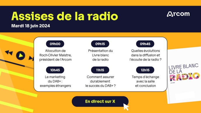 L'Arcom organise les Assises de la radio L'Arcom organise les Assises de la radio