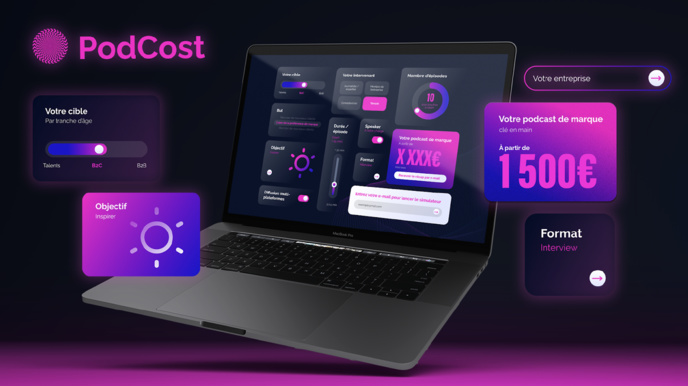 L’agence La Toile dévoile PodCost, le tout premier simulateur de prix de podcast L’agence La Toile dévoile PodCost, le tout premier simulateur de prix de podcast