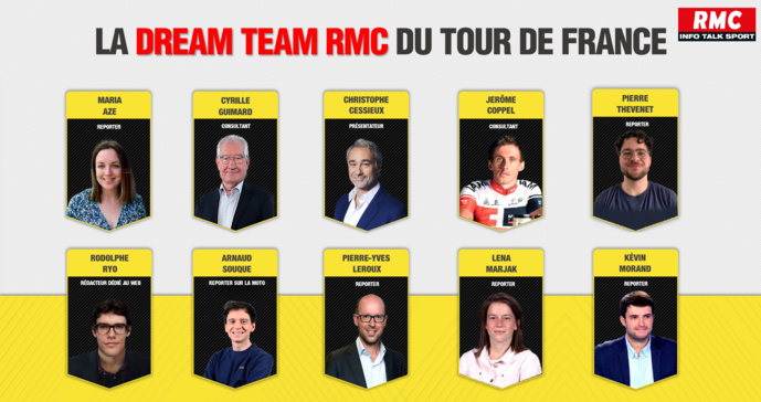 RMC : les étapes du Tour de France en intégralité RMC : les étapes du Tour de France en intégralité
