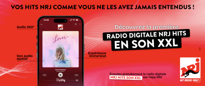 NRJ lance "NRJ Hits en son XXL" en partenariat avec Ircam Amplify NRJ lance "NRJ Hits en son XXL" en partenariat avec Ircam Amplify