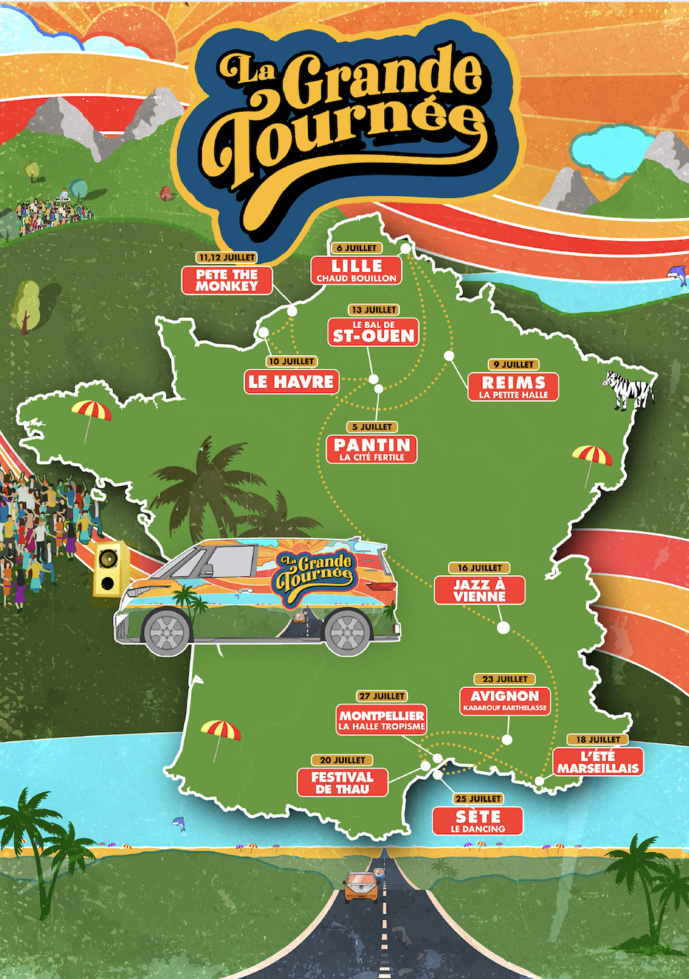 Cet été, la "Grande Tournée de Radio Nova" fête ses 16 ans Cet été, la "Grande Tournée de Radio Nova" fête ses 16 ans