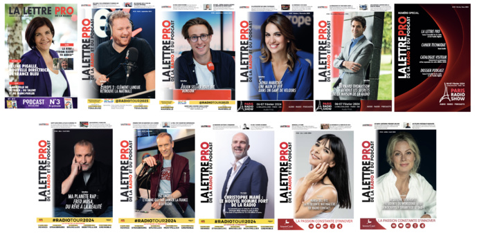 L'ensemble des unes de La Lattre Pro de la Radio qui ont ponctué la saison 2023-2024 L'ensemble des unes de La Lattre Pro de la Radio qui ont ponctué la saison 2023-2024