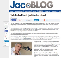 Quand les consultants US s'intéressent à Radio Freedom Quand les consultants US s'intéressent à Radio Freedom