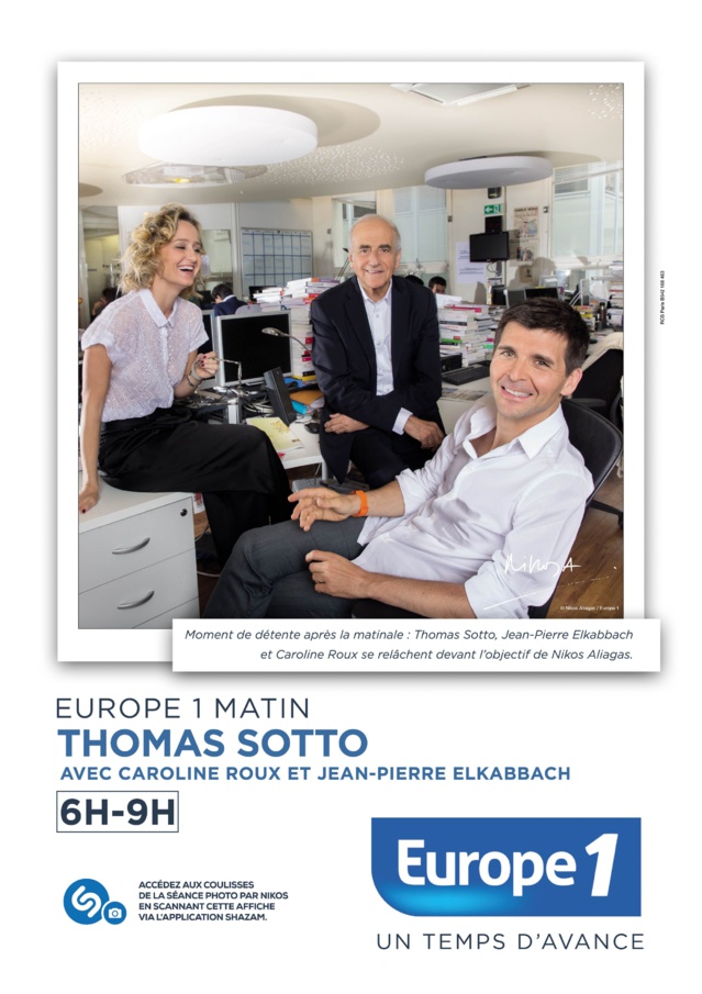 Nikos signe la campagne de rentrée d’Europe 1