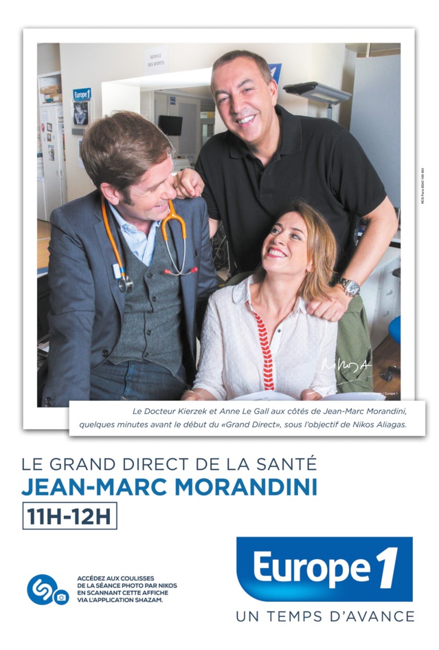 Nikos signe la campagne de rentrée d’Europe 1