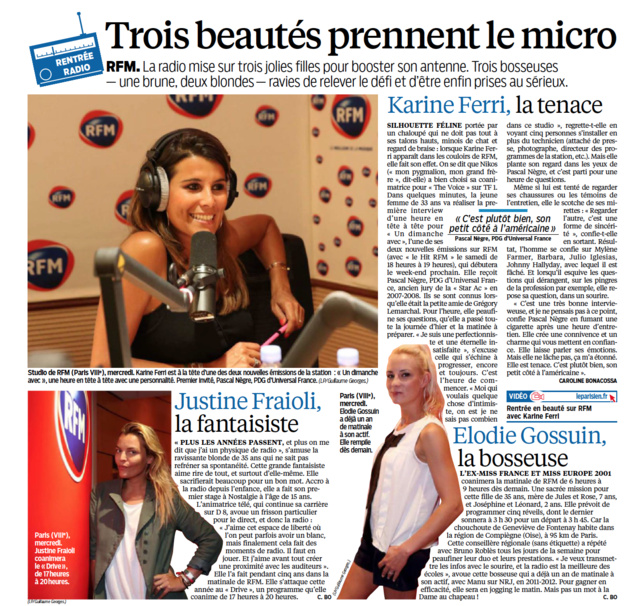 Les trois "beautés" de RFM Les trois "beautés" de RFM