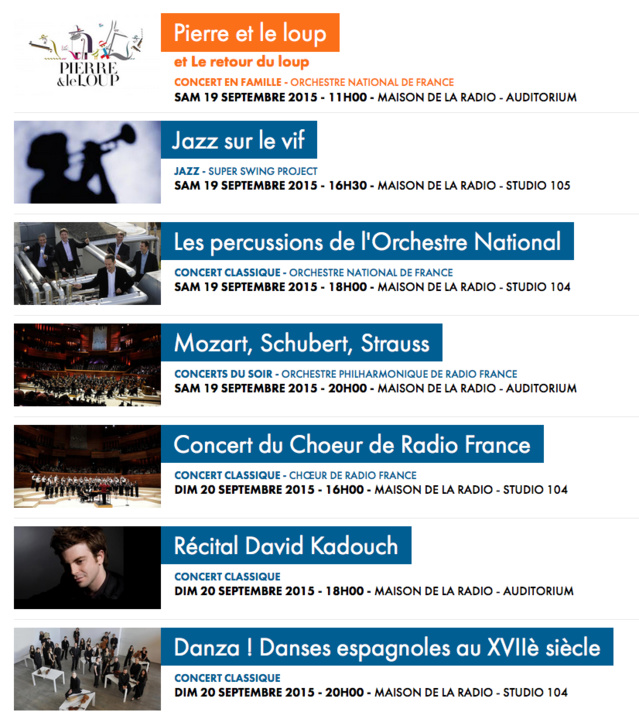 Radio France prépare les Journées du patrimoine