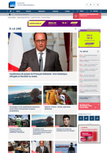 Le nouveau site de France Bleu est en ligne depuis ce lundi matin Le nouveau site de France Bleu est en ligne depuis ce lundi matin