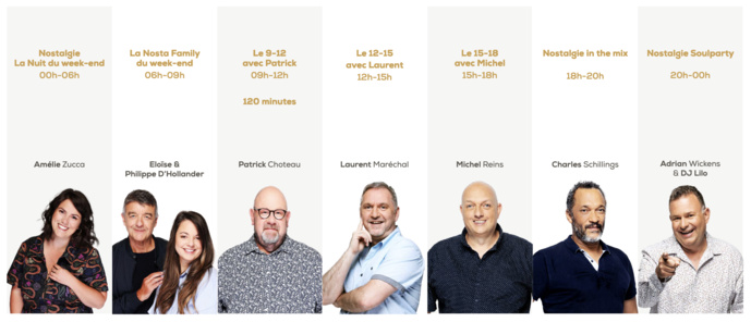 Belgique : cette saison, Nostalgie fêtera ses 35 ans Belgique : cette saison, Nostalgie fêtera ses 35 ans