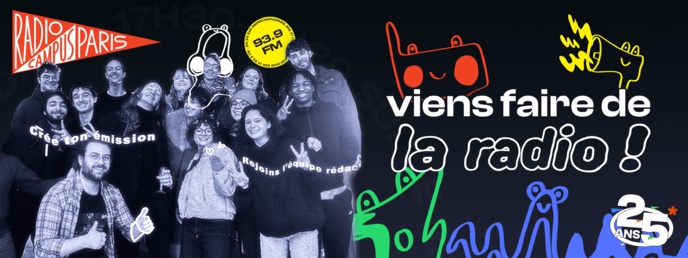 Radio Campus Paris fera sa rentrée le 23 septembre Radio Campus Paris fera sa rentrée le 23 septembre