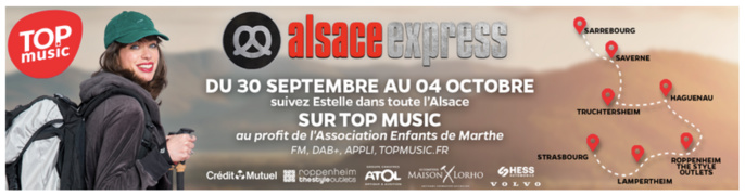 "Alsace Express" : une deuxième édition organisée par Top Music "Alsace Express" : une deuxième édition organisée par Top Music
