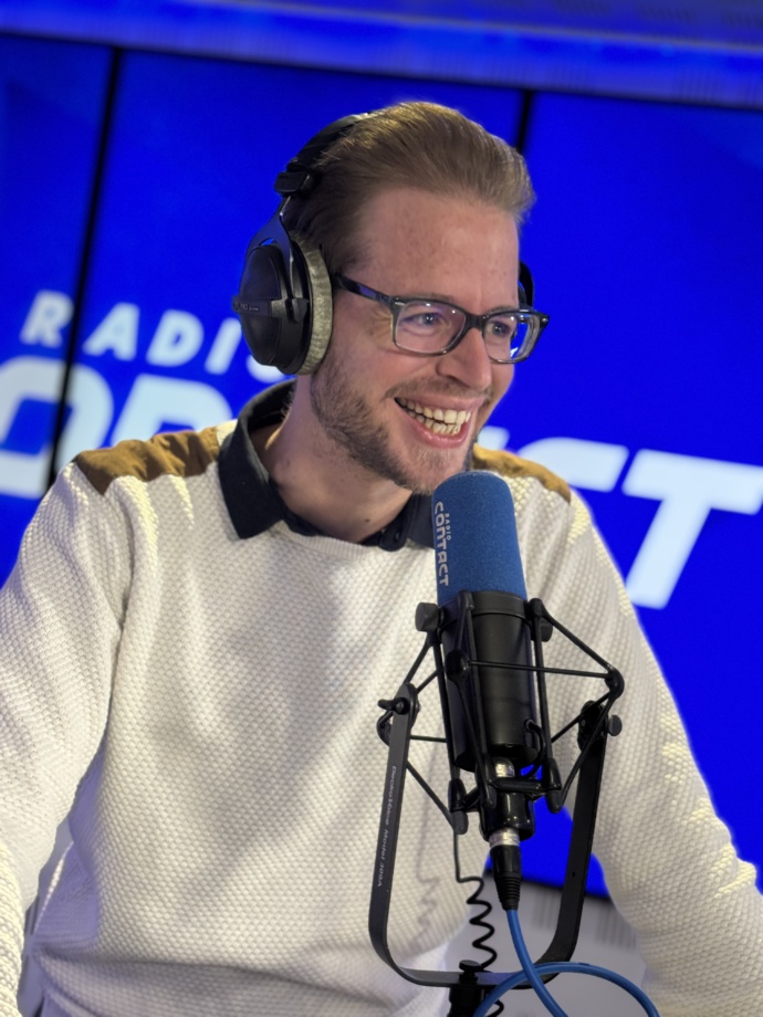 Tous les matins, Théo réveille le Nord dans sept départements.