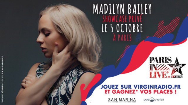 Paris in Live Virgin Radio avec Madilyn Bailey