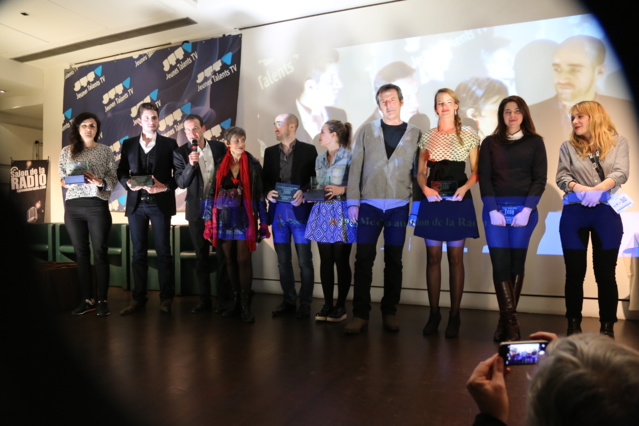 La cérémonie des Jeunes Talents de la Radio et de la Télévision en février dernier lors du Salon de la Radio © Serge Surpin