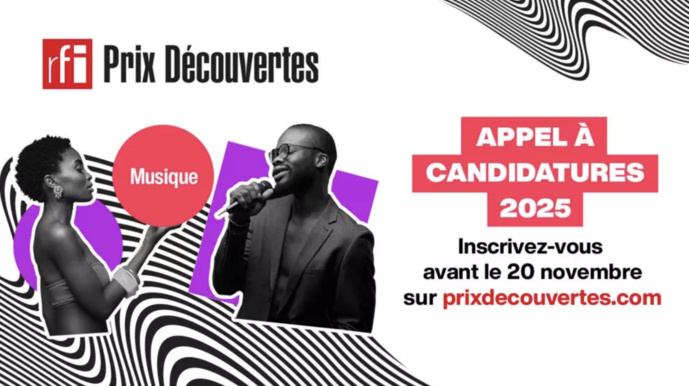 Appel à candidatures pour le prix RFI Découvertes 2025 Appel à candidatures pour le prix RFI Découvertes 2025