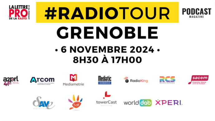 RadioTour à Grenoble : téléchargez votre badge d'accès RadioTour à Grenoble : téléchargez votre badge d'accès