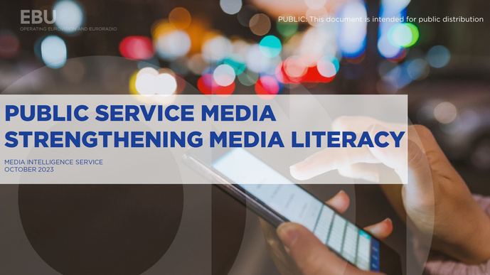 Les médias de service public veulent renforcer l’éducation aux médias