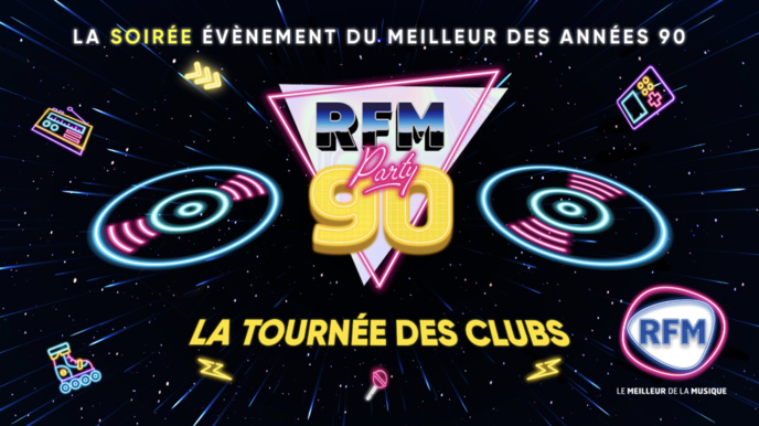 RFM lance sa tournée "RFM Party 90" RFM lance sa tournée "RFM Party 90"